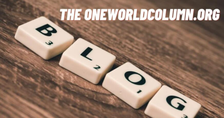 the oneworldcolumn.org #blog