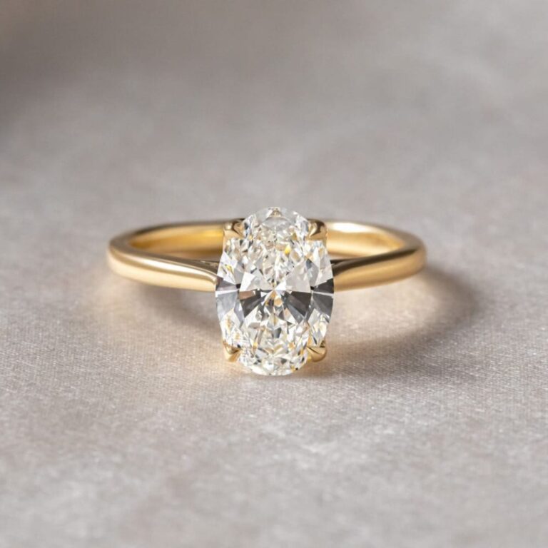 Diamond Ring Gold Band